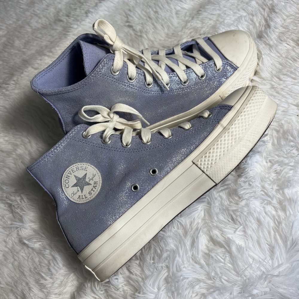 Chuck Taylor All Star Lift Platform Suede Shimmer